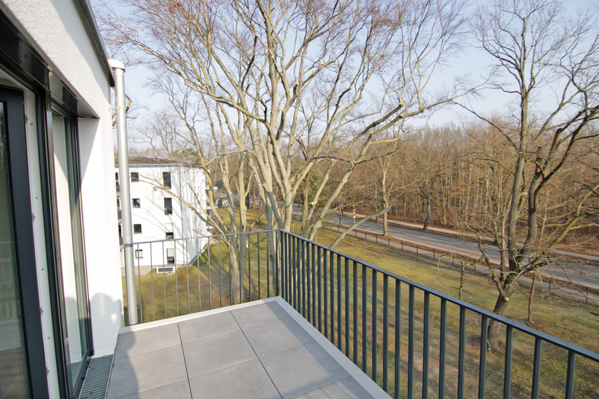 Geräumiger Balkon