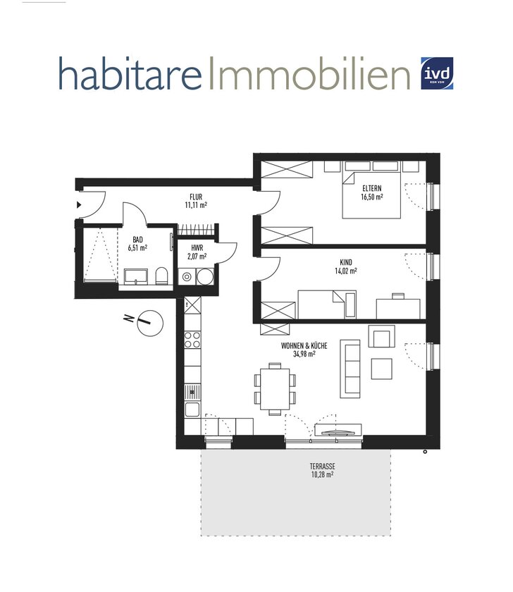 Attraktiver Grundriss