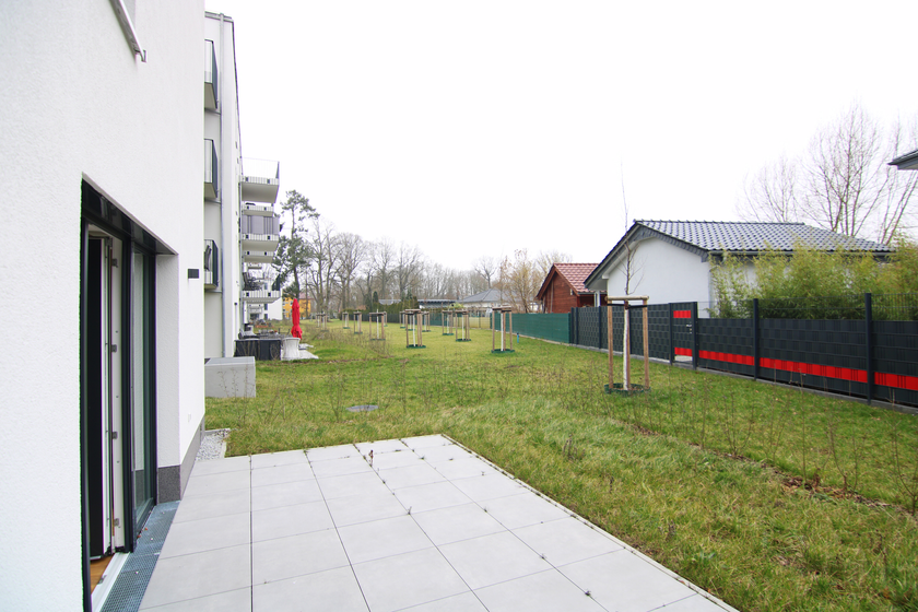 Terrasse mit Grünblick