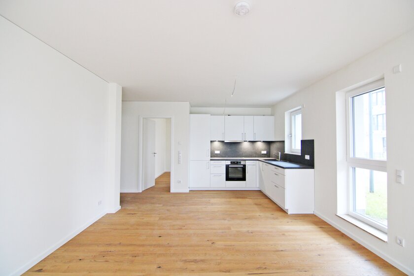 Wohnzimmer mit Süd-Terrasse