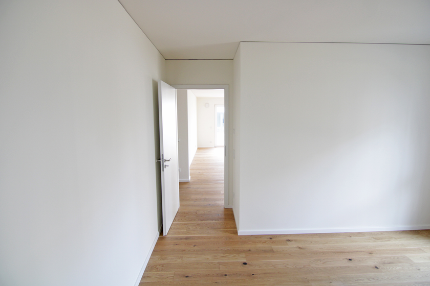 Blick in die Schlafzimmer