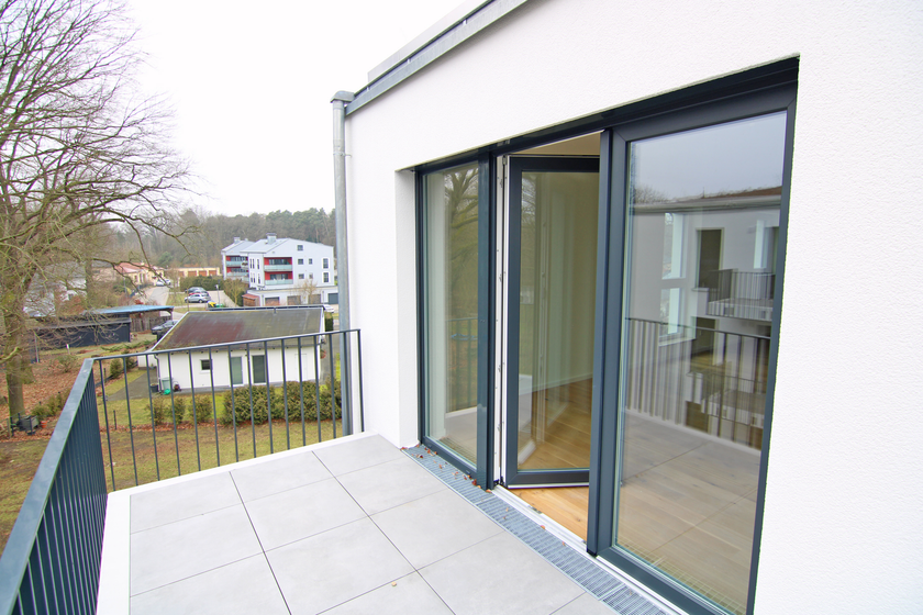 Geräumiger Balkon