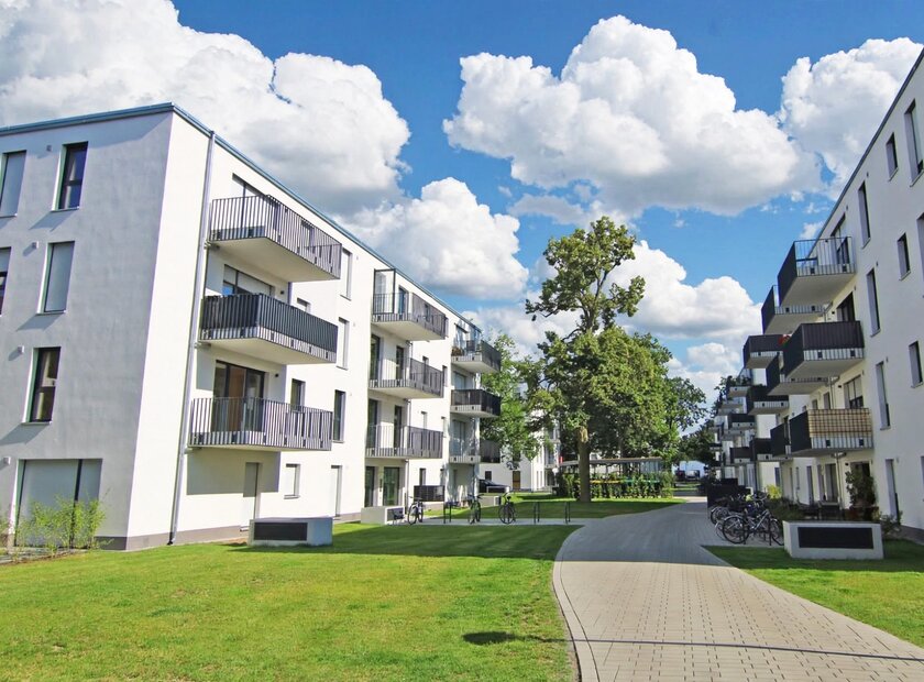 Sehenswerte Wohnanlage
