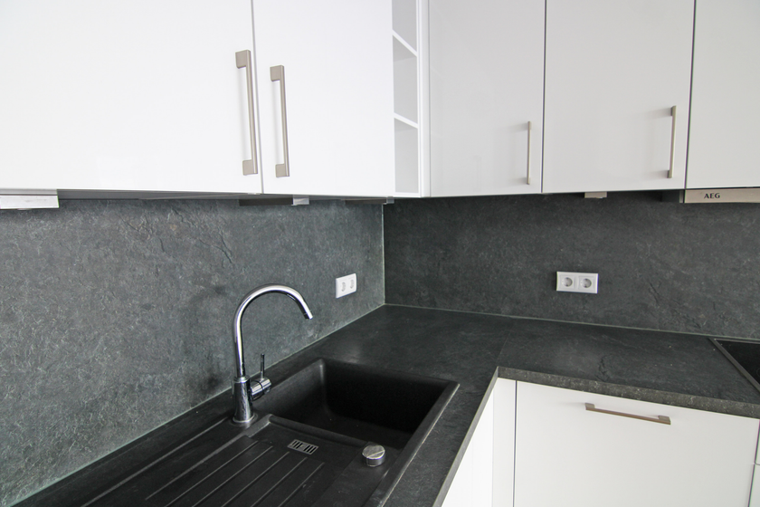 Elegante Küchenausstattung