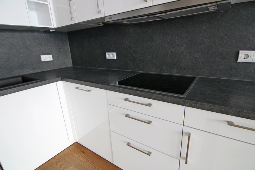 Elegante Küchenausstattung