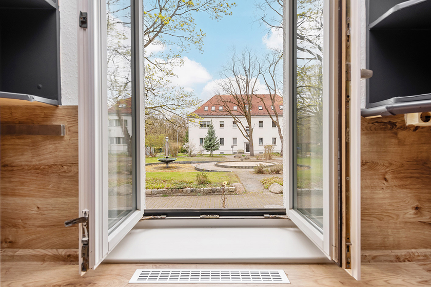 Ausblick aus der Küche