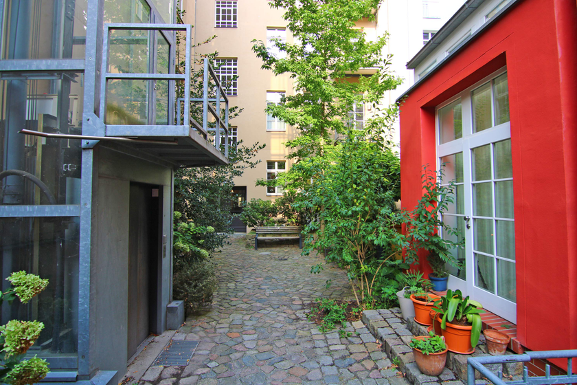 Sanierter Innenhof Sanierter Innenhof