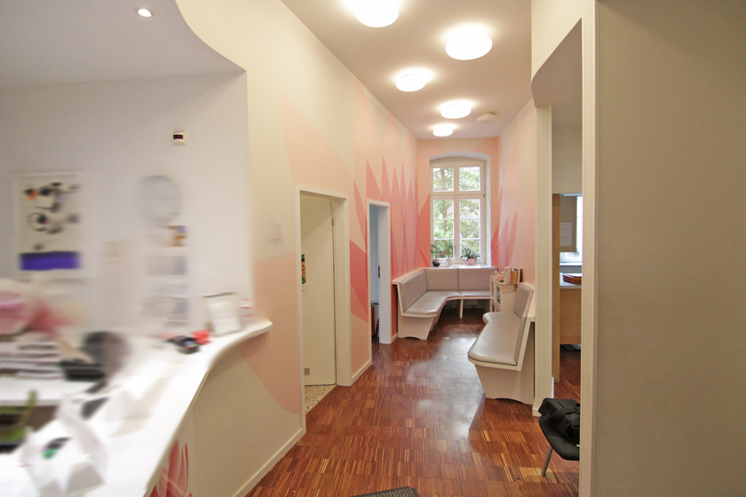 Teileinblick in die Fläche Teileinblick in die Fläche