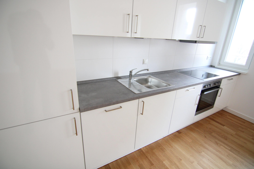 Wohnzimmer mit offener Küche Wohnzimmer mit offener Küche