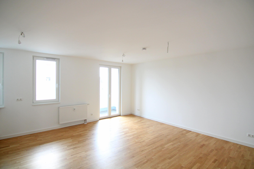 Wohnzimmer mit offener Küche Wohnzimmer mit offener Küche