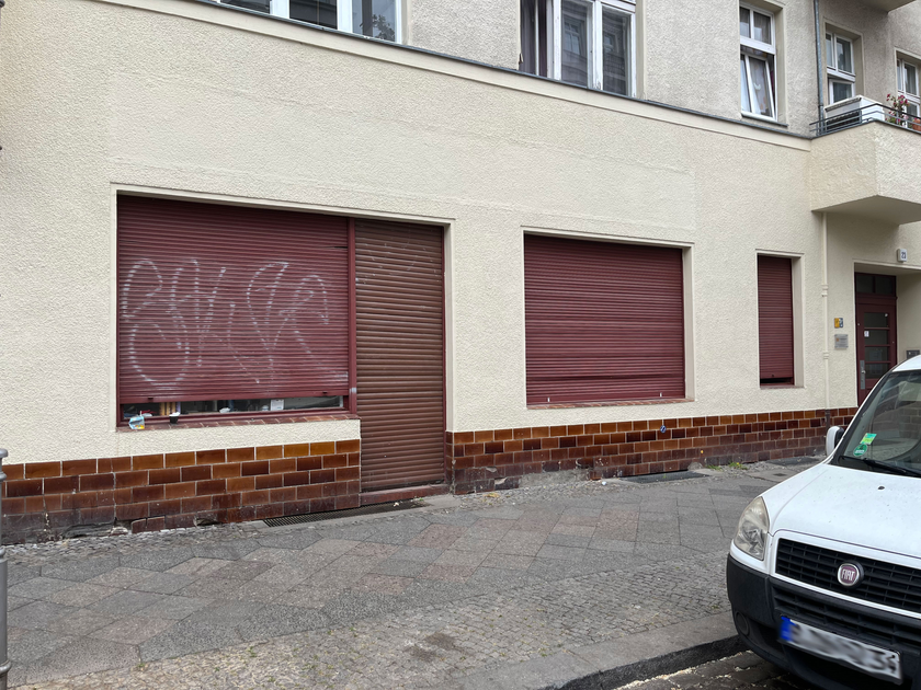 Außenansicht des Ladens