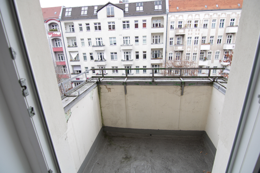 Balkon der Wohnung Balkon der Wohnung
